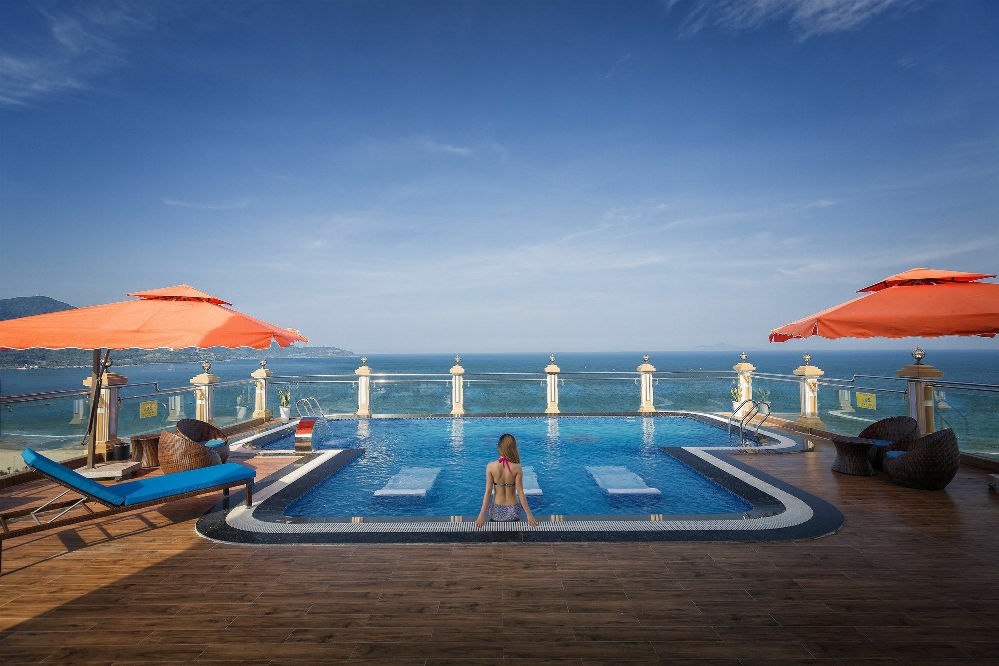7 Seven Sea Hotel Da Nang Bagian luar foto